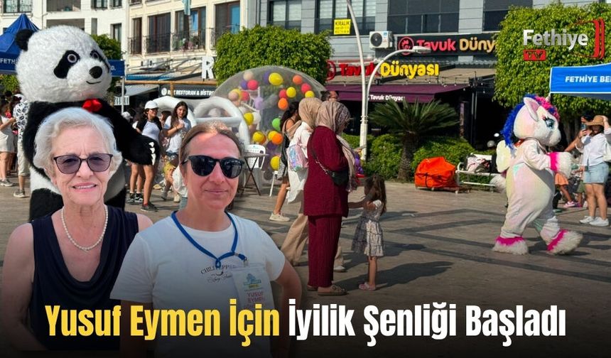 Yusuf Eymen İçin İyilik Şenliği Başladı