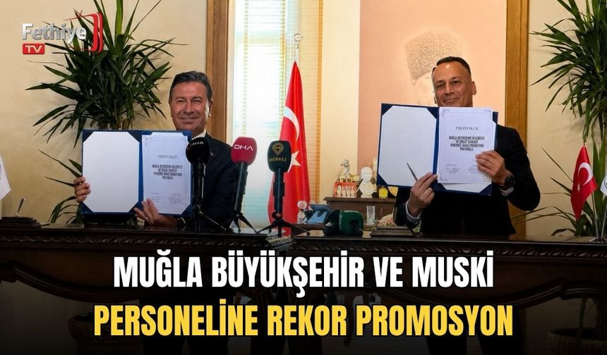 Muğla Büyükşehir Ve Muski Personeline Rekor Promosyon: "Ziraat Bankası İle 100 Bin TL'lik İmza"