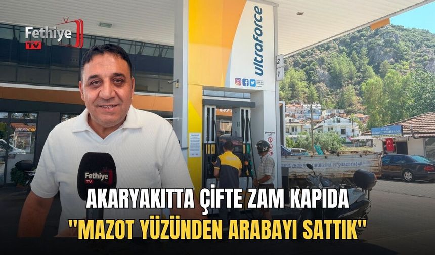 Akaryakıtta Çifte Zam Kapıda
