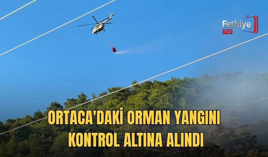 Ortaca'daki Orman Yangını Kontrol Altına Alındı