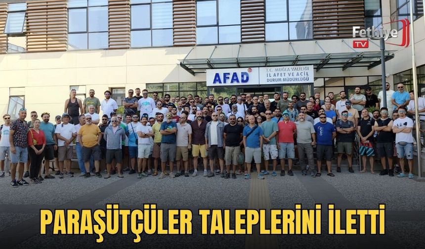 Paraşütçüler Taleplerini İletti