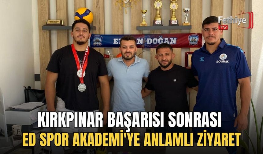 Kırkpınar Başarısı Sonrası Ed Spor Akademi'ye Anlamlı Ziyaret