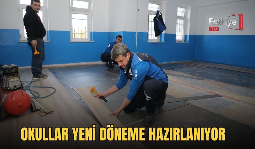 Okullar Yeni Döneme Hazırlanıyor