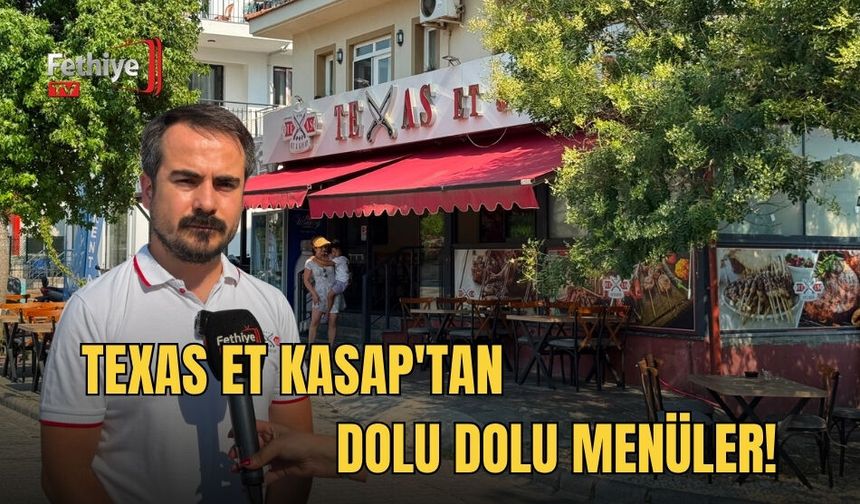 Texas Et Kasap'tan Dolu Dolu Menüler!