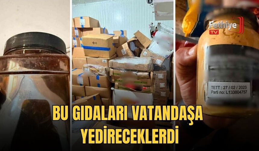 Bu Gıdaları Vatandaşa Yedireceklerdi