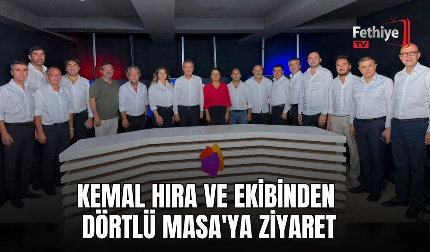 Kemal Hıra Ve Ekibinden Dörtlü Masa'ya Ziyaret