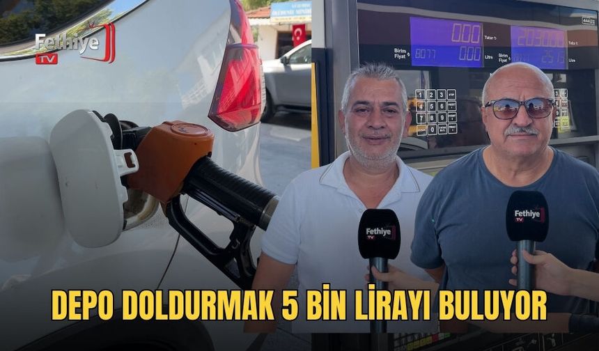 Depo Doldurmak 5 Bin Lirayı Buluyor