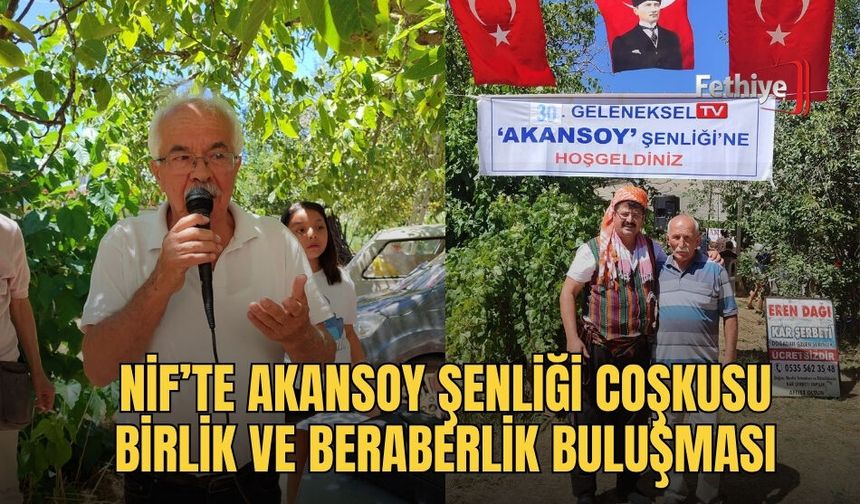 Nif’te Akansoy Şenliği Coşkusu