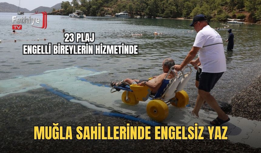 Muğla Sahillerinde Engelsiz Yaz