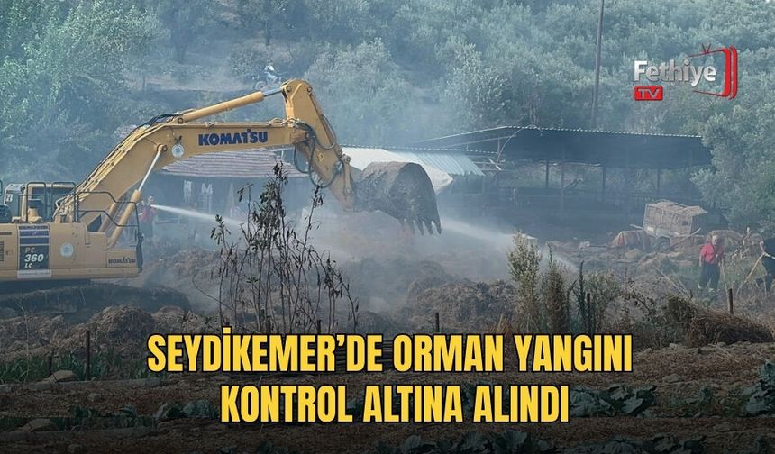 Seydikemer’de Orman Yangını Kontrol Altına Alındı