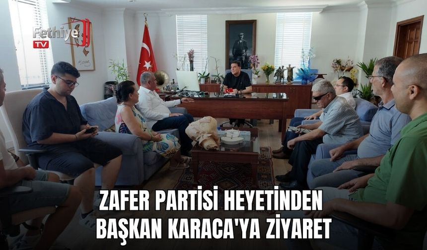 Zafer Partisi Heyetinden Başkan Karaca'ya Ziyaret