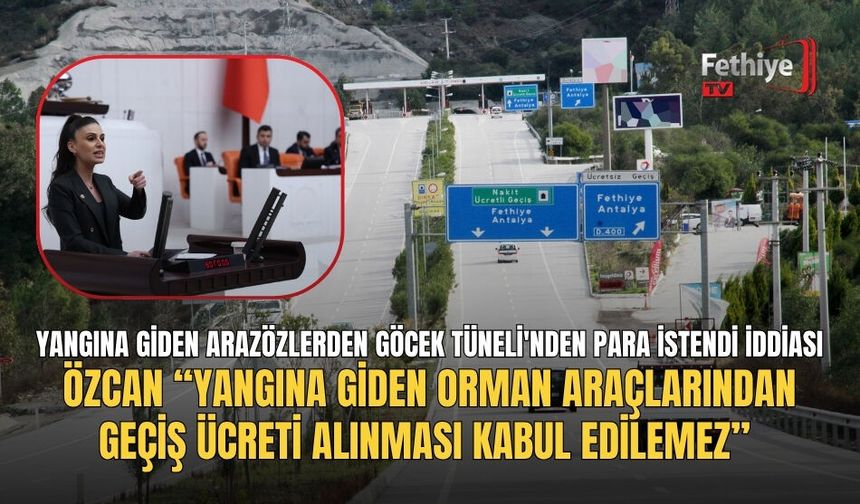 Göcek Tüneli’ndeki İddialara Gizem Özcan’dan Sert Tepki
