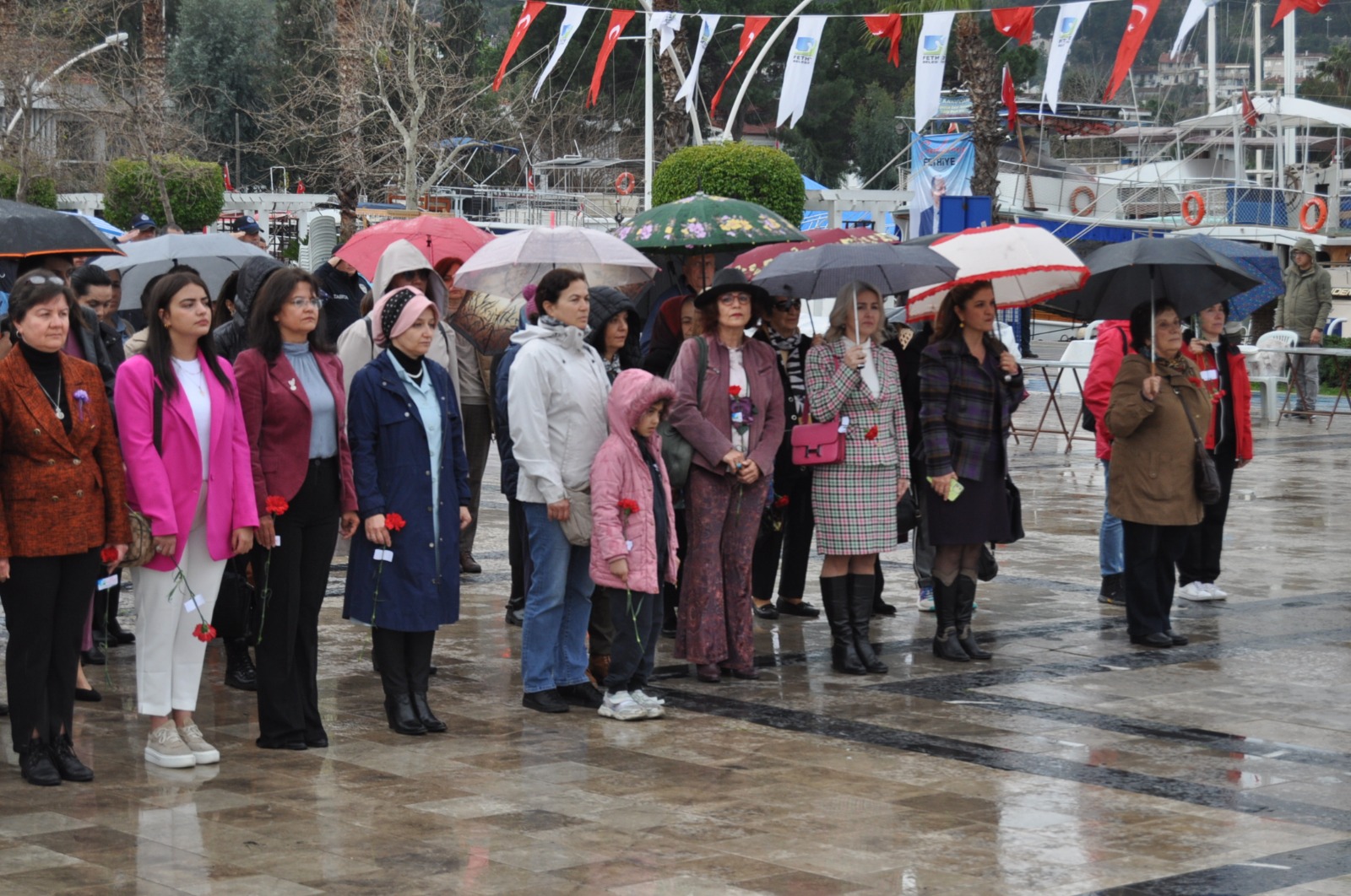 Fethiye’de 8 Mart Dünya Kadınlar Günü Törenle Kutlandı (1)