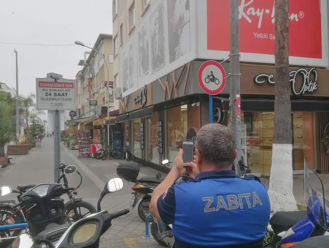Fethiye'de Trafiğe Kapalı Alanlarda Motosiklet Denetimi Yapıldı (2)