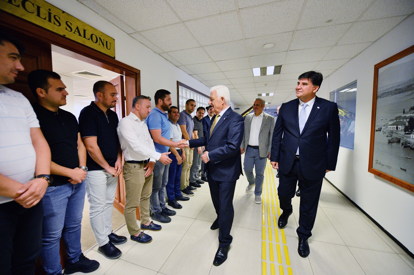 Osman Gürün'den Başkan Karaca'ya Ziyaret (2)