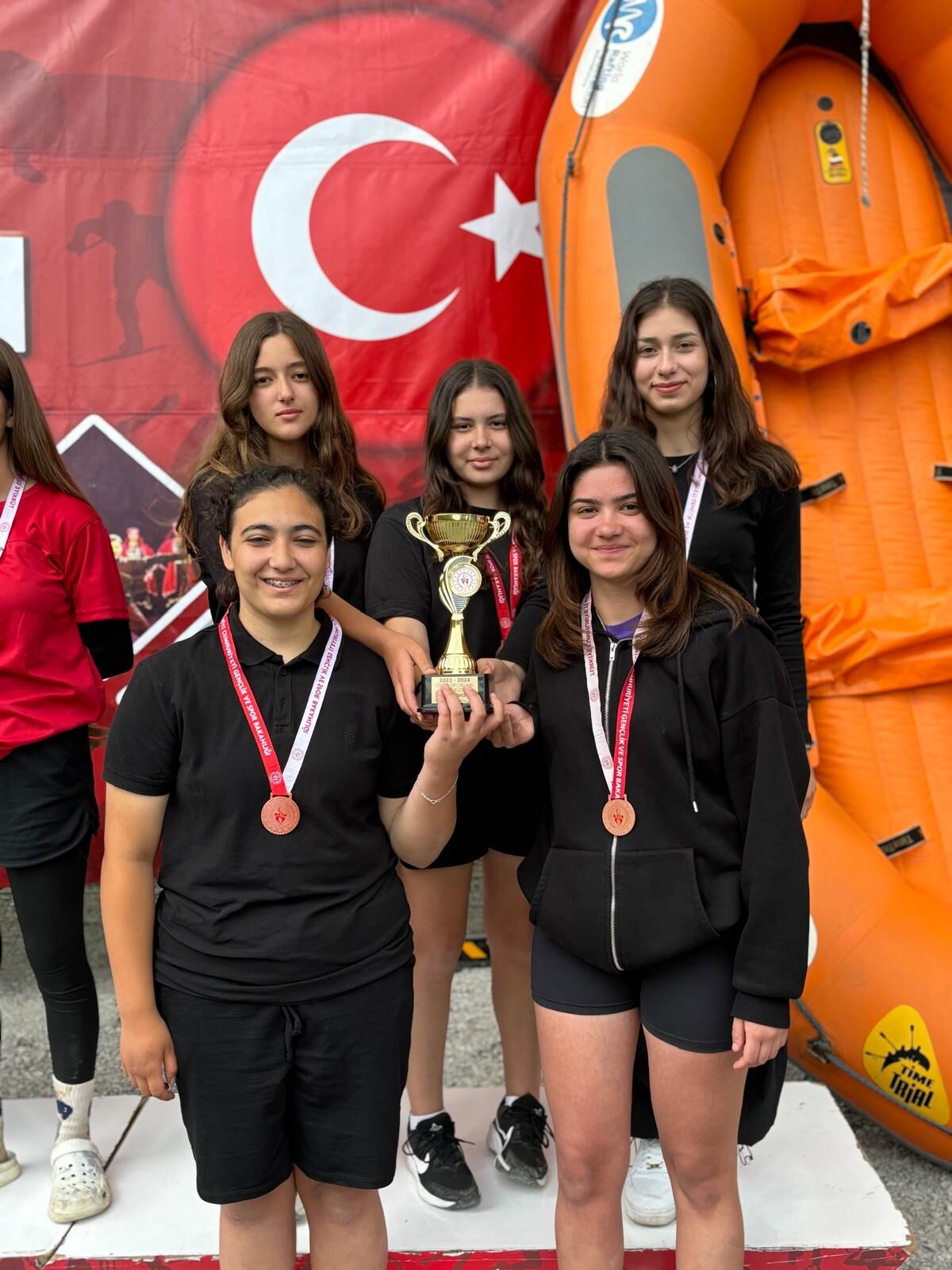 Dalaman Cumhuriyet Ortaokulu Okul Sporları Rafting Türkiye Birincisi (5)