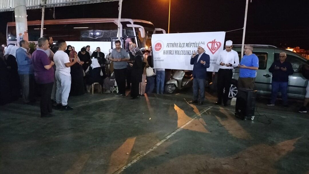 Fethiye'de Hacı Adayları İçin Uğurlama Programı Düzenlendi 2