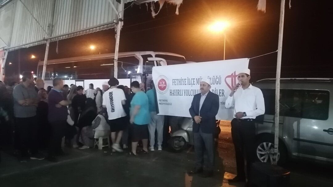 Fethiye'de Hacı Adayları İçin Uğurlama Programı Düzenlendi