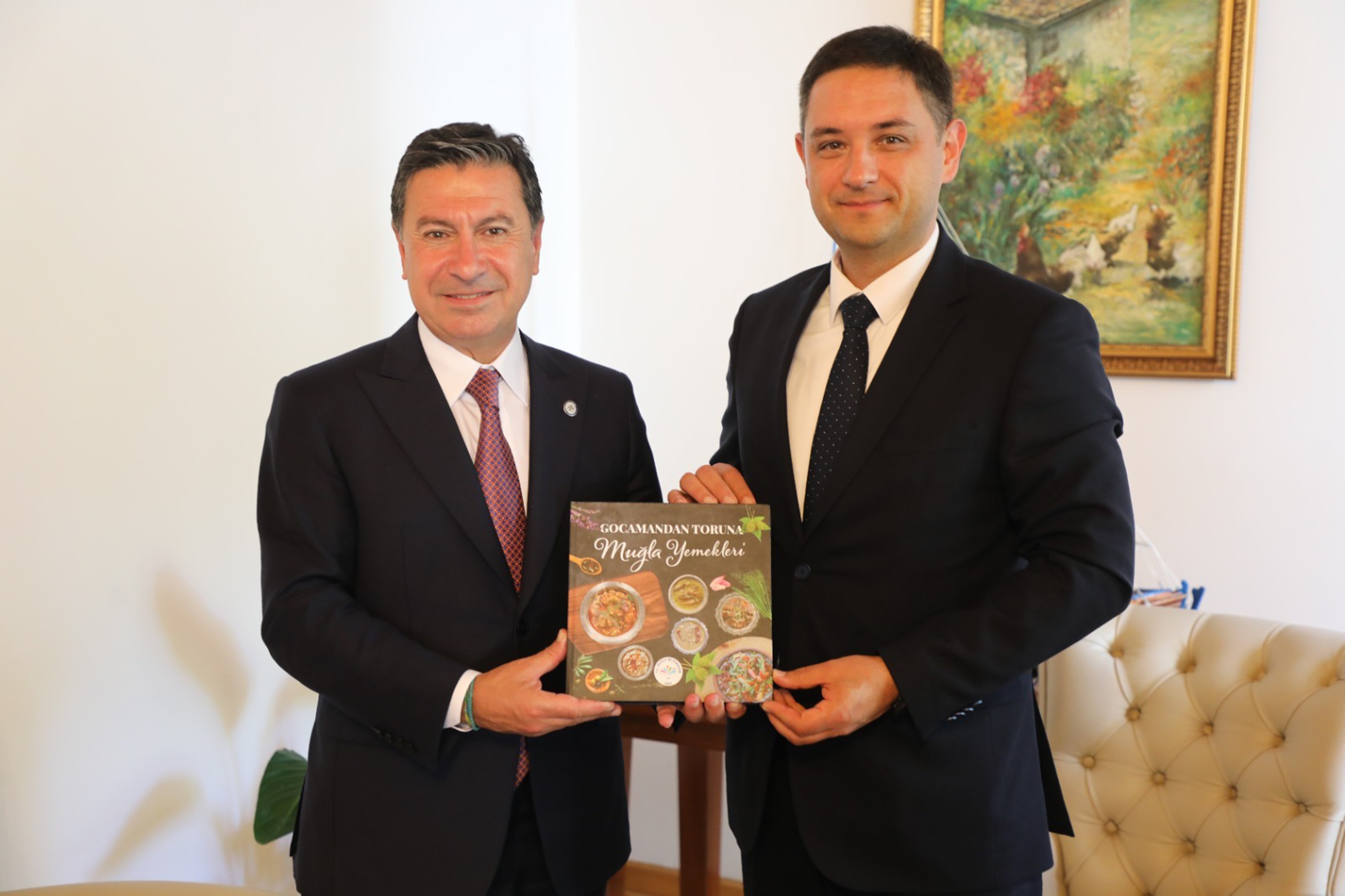 Ukrayna Antalya Konsolosu’ndan Başkan Aras’a Ziyaret (1)