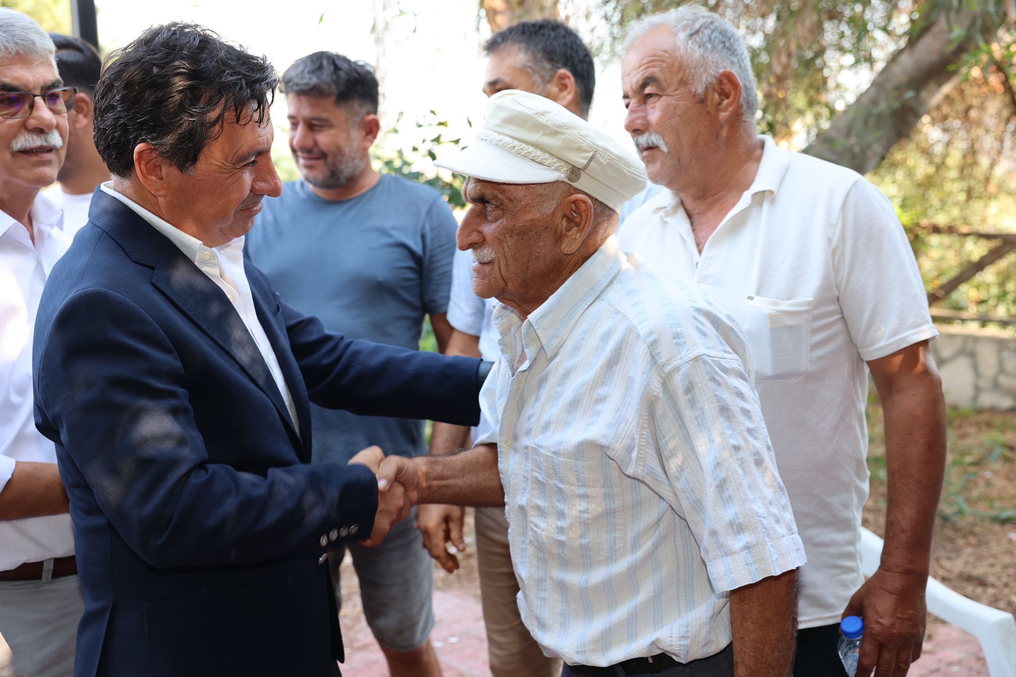 Başkan Aras Patara Plajında (1)