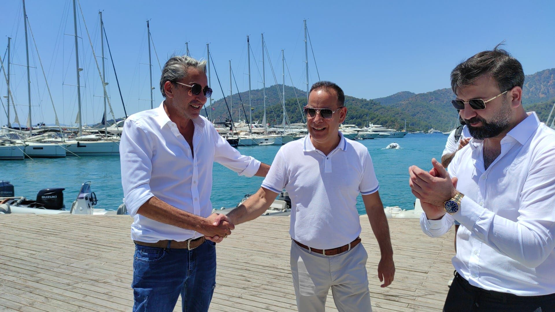Göcek'te Tekne Sahipleri İle Marina Arasındaki Fiyat Sorunu Çözüldü (1)