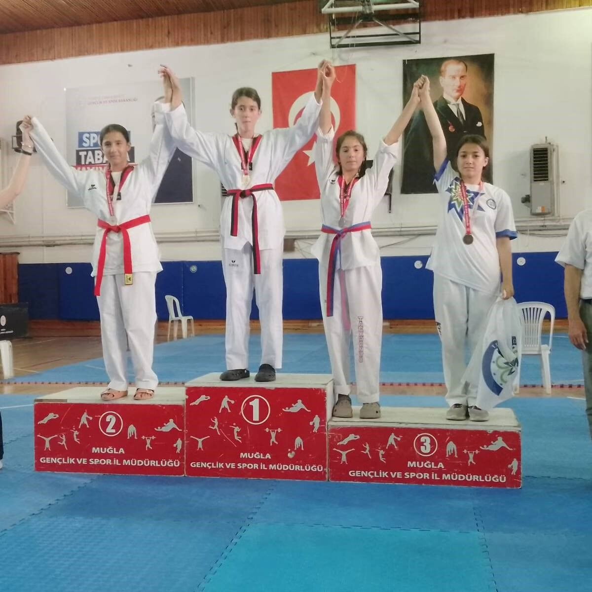 Köyceğizli Taekwondo Sporcuları 3 Birincilik Kazandı (1)