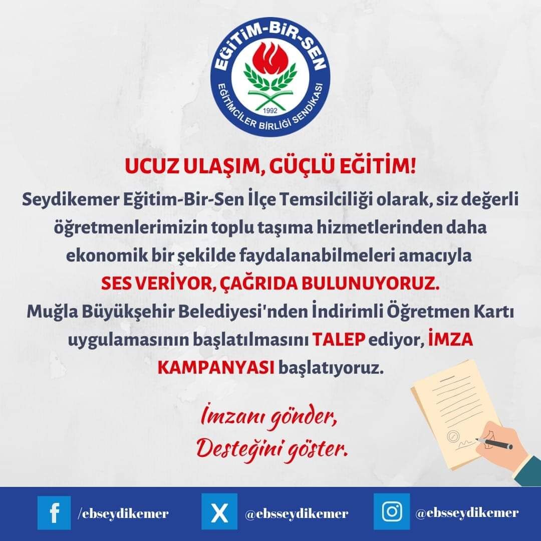 Seydikemer Eğitim Bir Sen'den Büyük Kazanım (2)