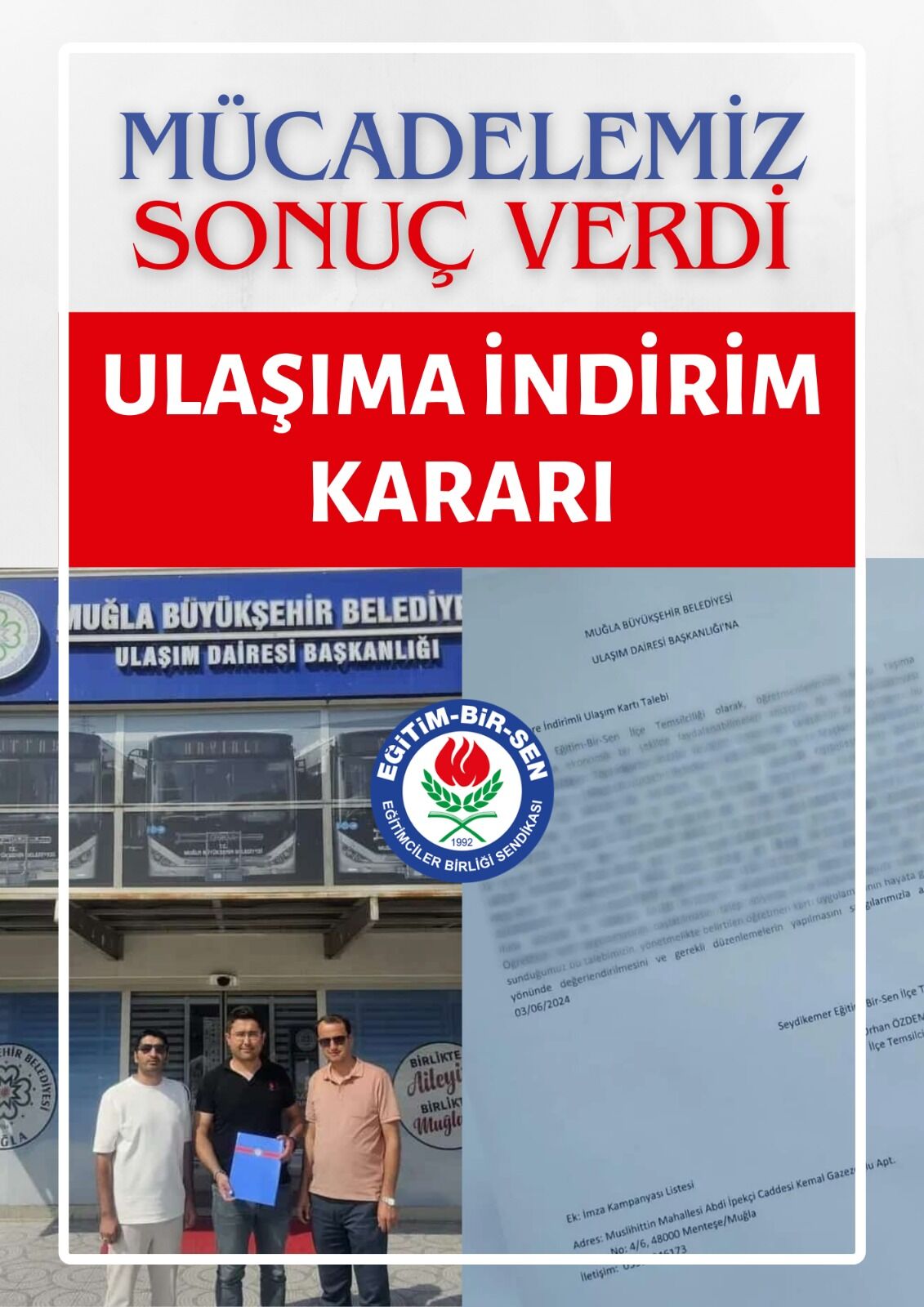 Seydikemer Eğitim Bir Sen'den Büyük Kazanım (4)