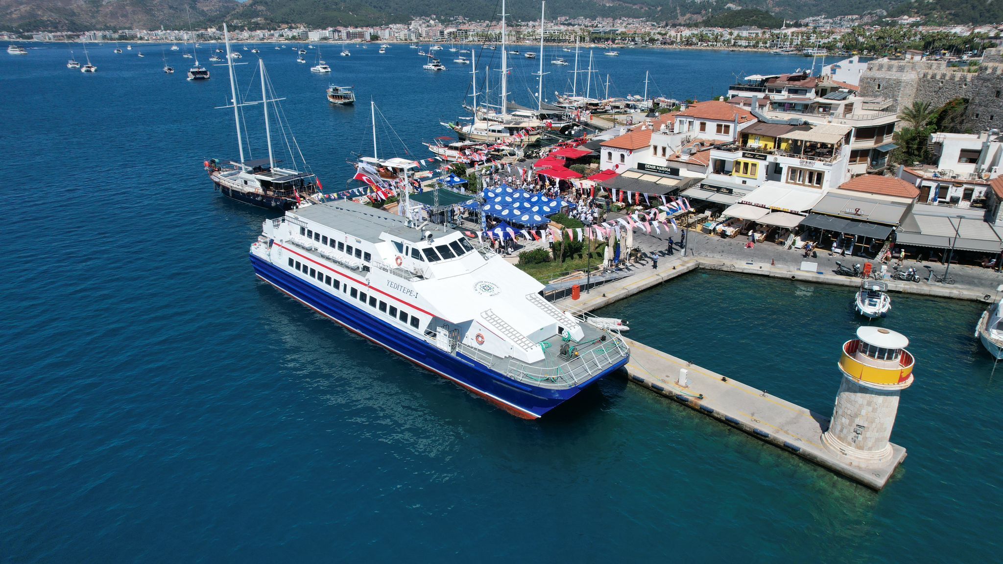 Büyükşehir Marmaris Fethiye Deniz Otobüsü Seferleri Başladı (19)