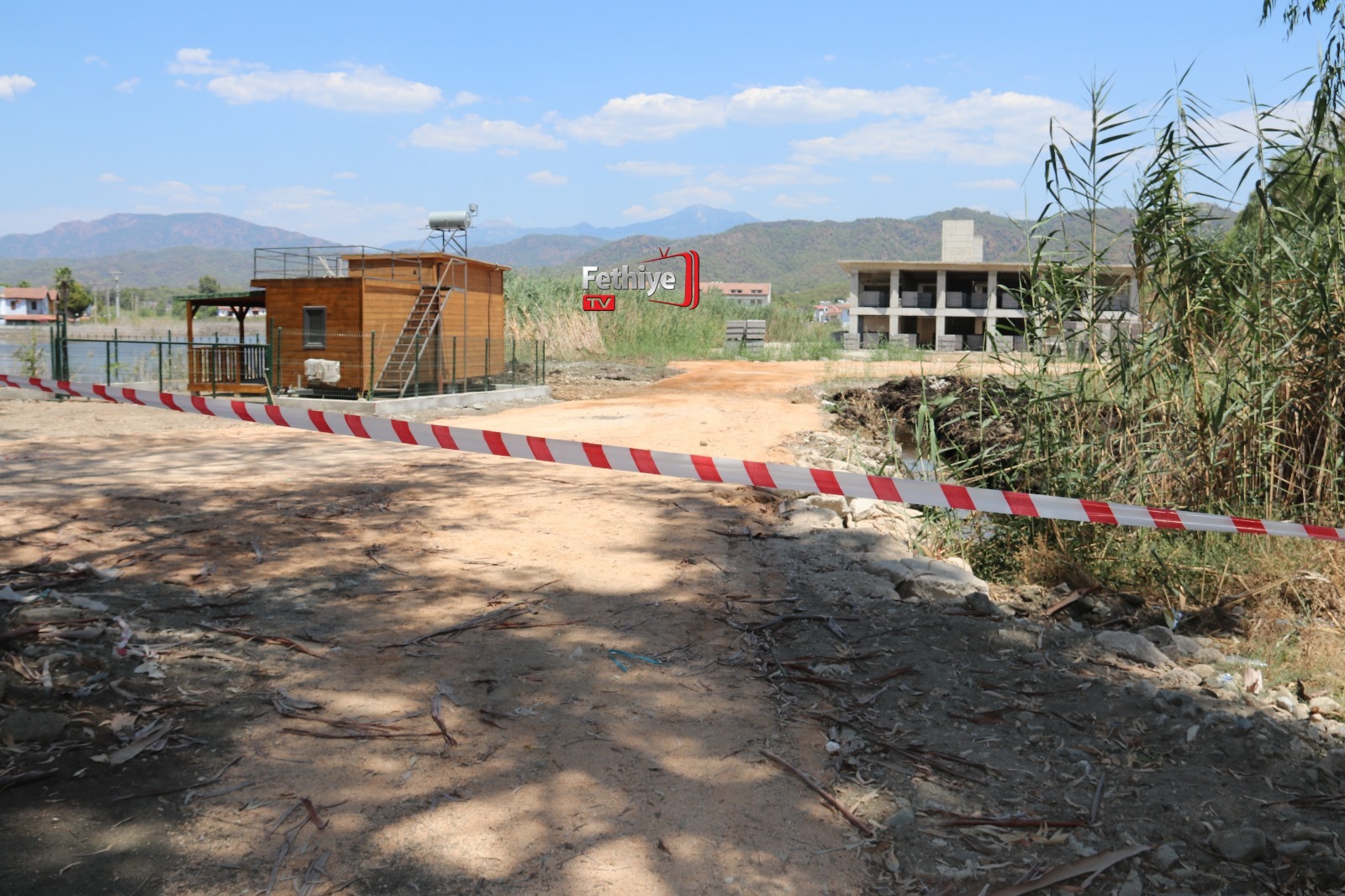 Fethiye’de Ölüme Terk Edilen Su Kaplumbağaları Yeniden Gölle Buluştu (7)