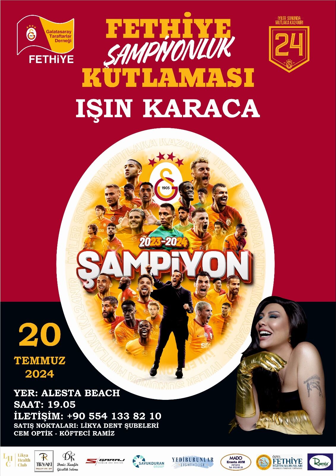 Işin Karaca Kutlama