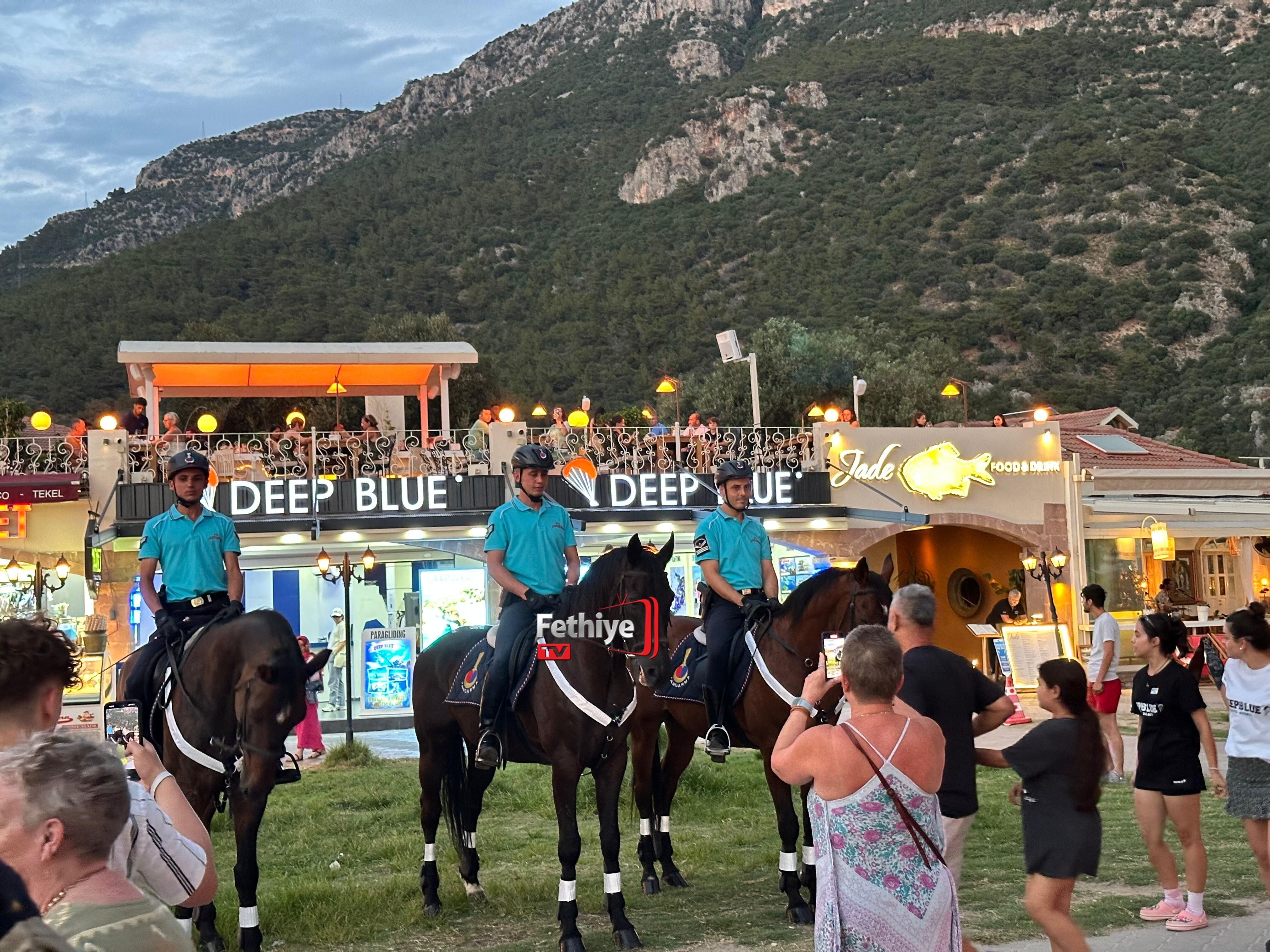 Jandarmanın Atlı Ekibi Ölüdeniz'de Bu Yıl Da Görev Başında (6)