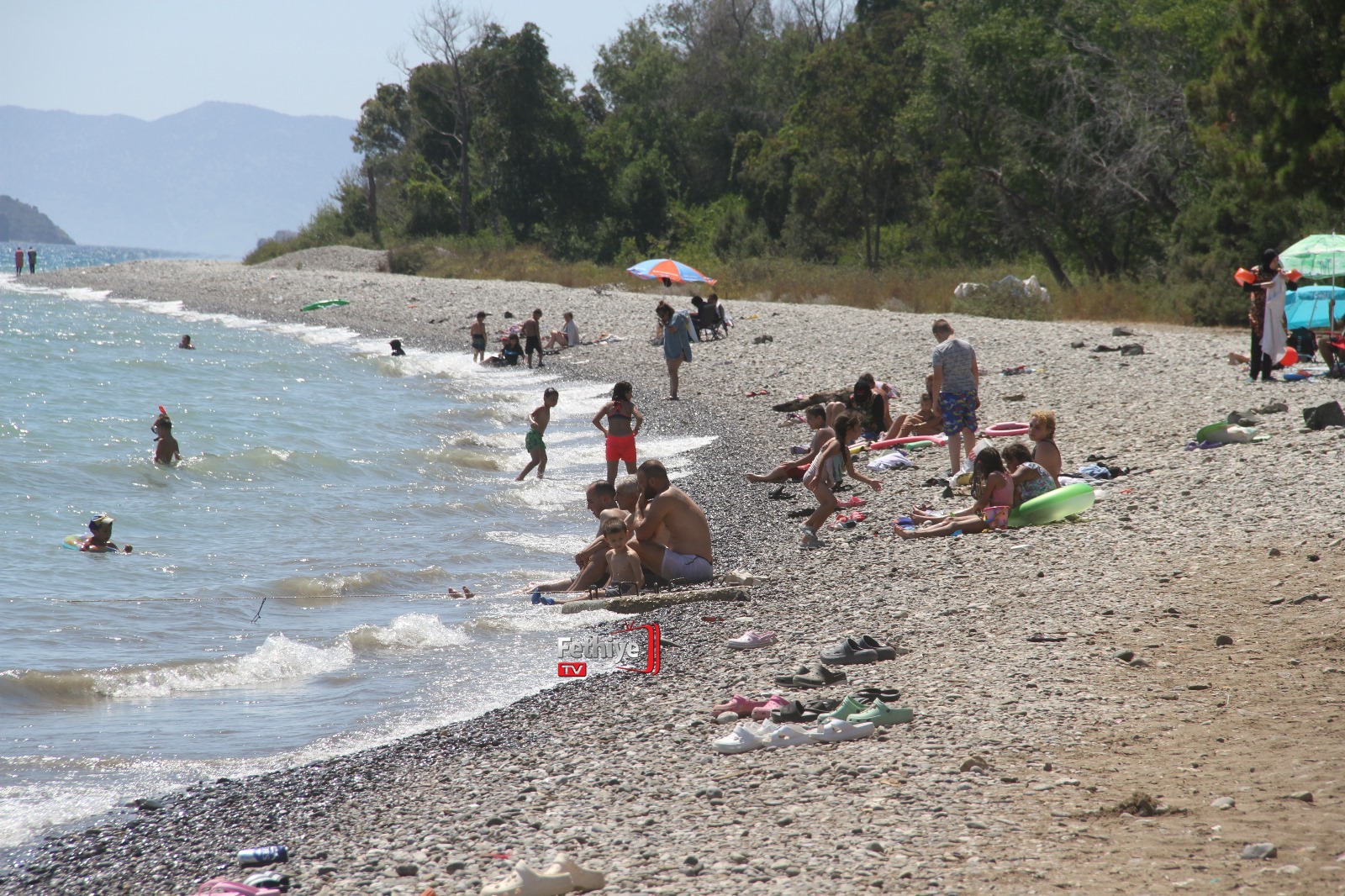 Fethiye'de Cebini Düşünen Akmaz Plajı’na Gidiyor (1)