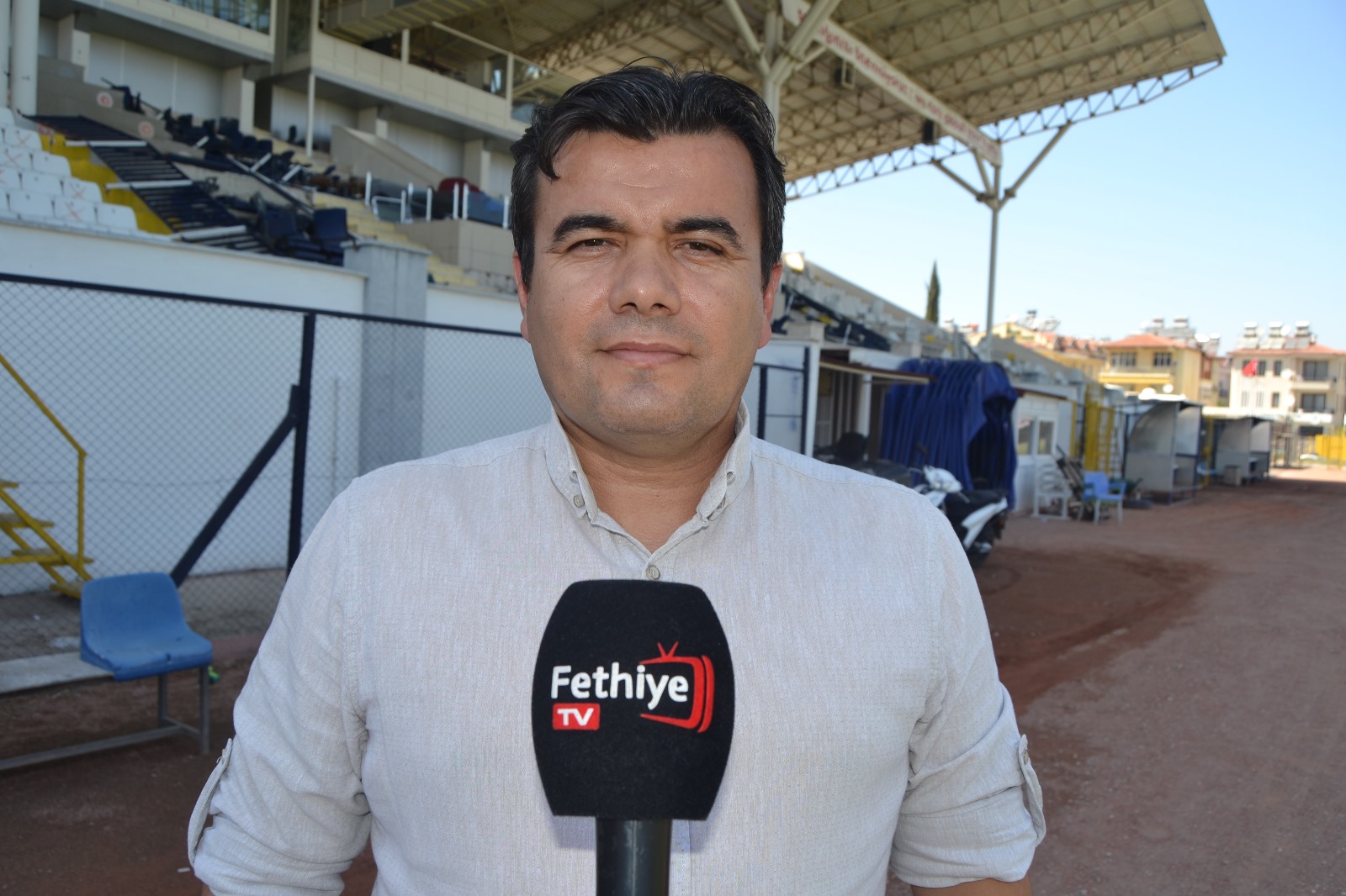 Fethiyespor Betonarme Tribünü Yıkılıyor! (5)