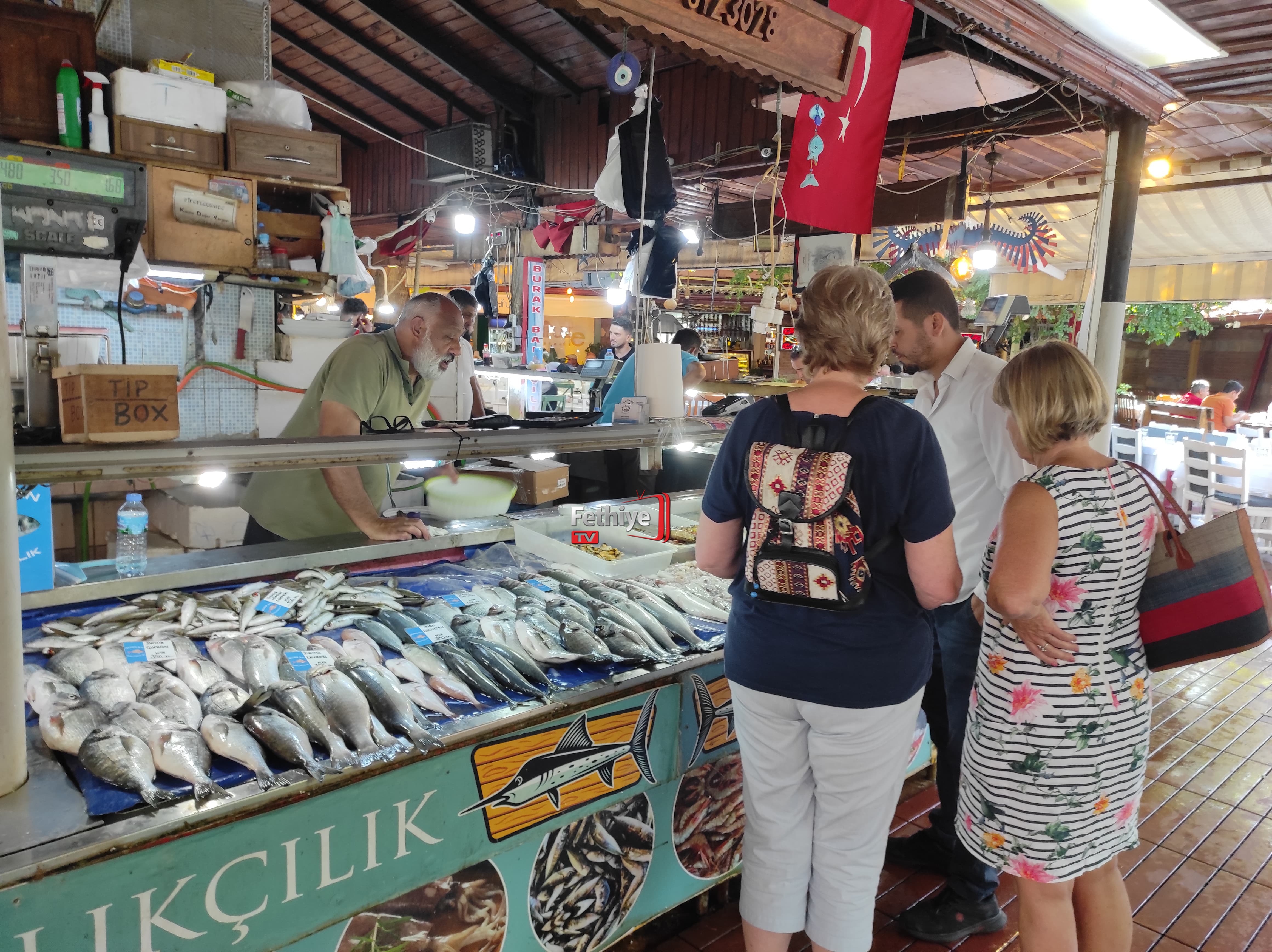 Fethiye Balık Halinde Sezon Başladı, Tezgahlar Şenlendi (13)