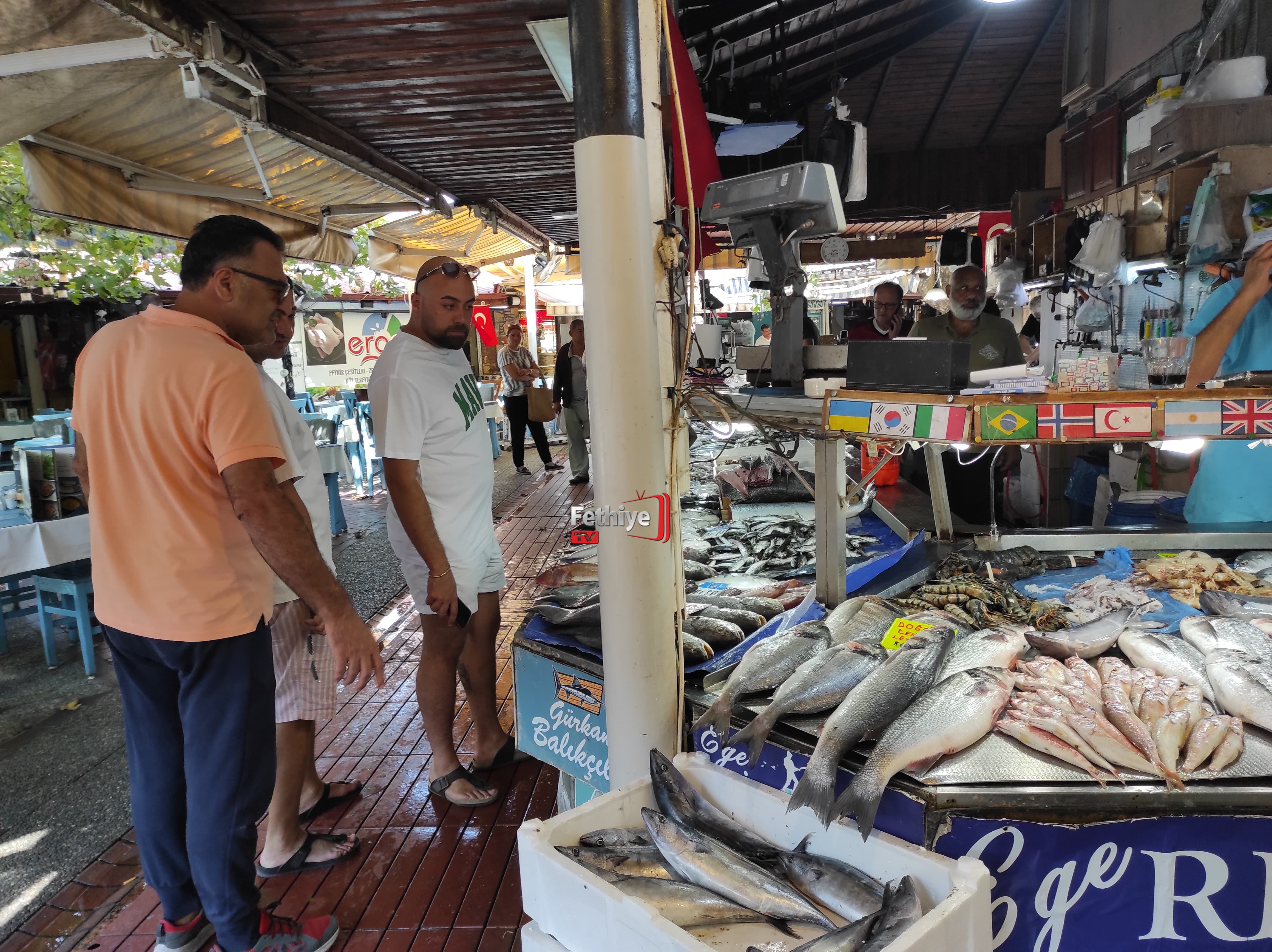 Fethiye Balık Halinde Sezon Başladı, Tezgahlar Şenlendi (3)