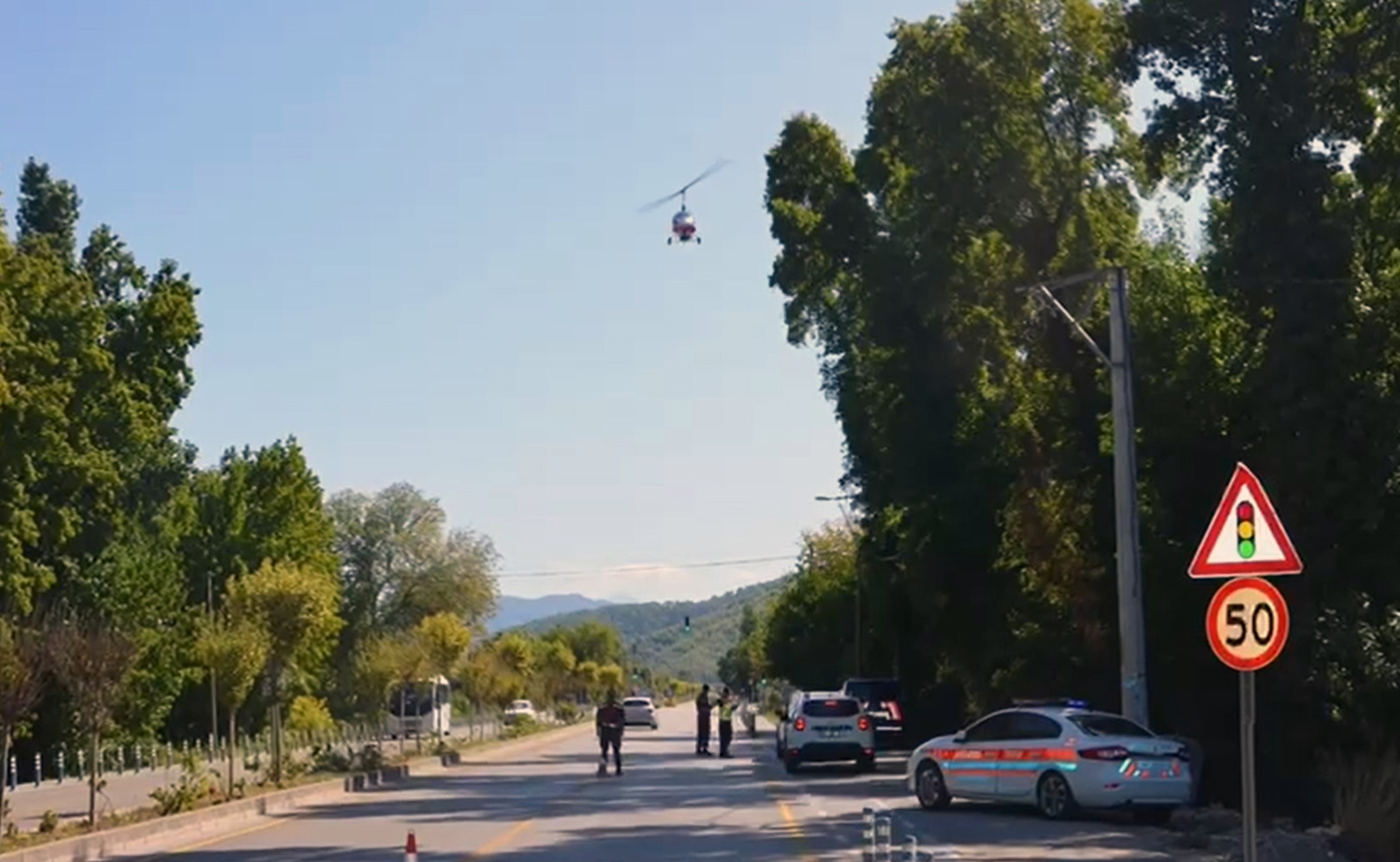 Muğla’da Cayrokepter İle Trafik Denetimi (1)