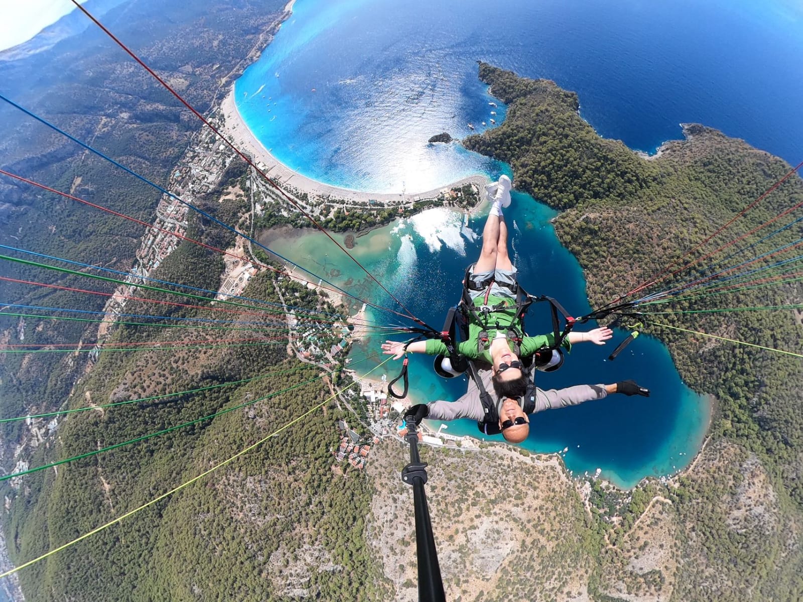 Çinli Turistler Ölüdeniz’de Yamaç Paraşütüne Yoğun İlgi Gösteriyor (12)