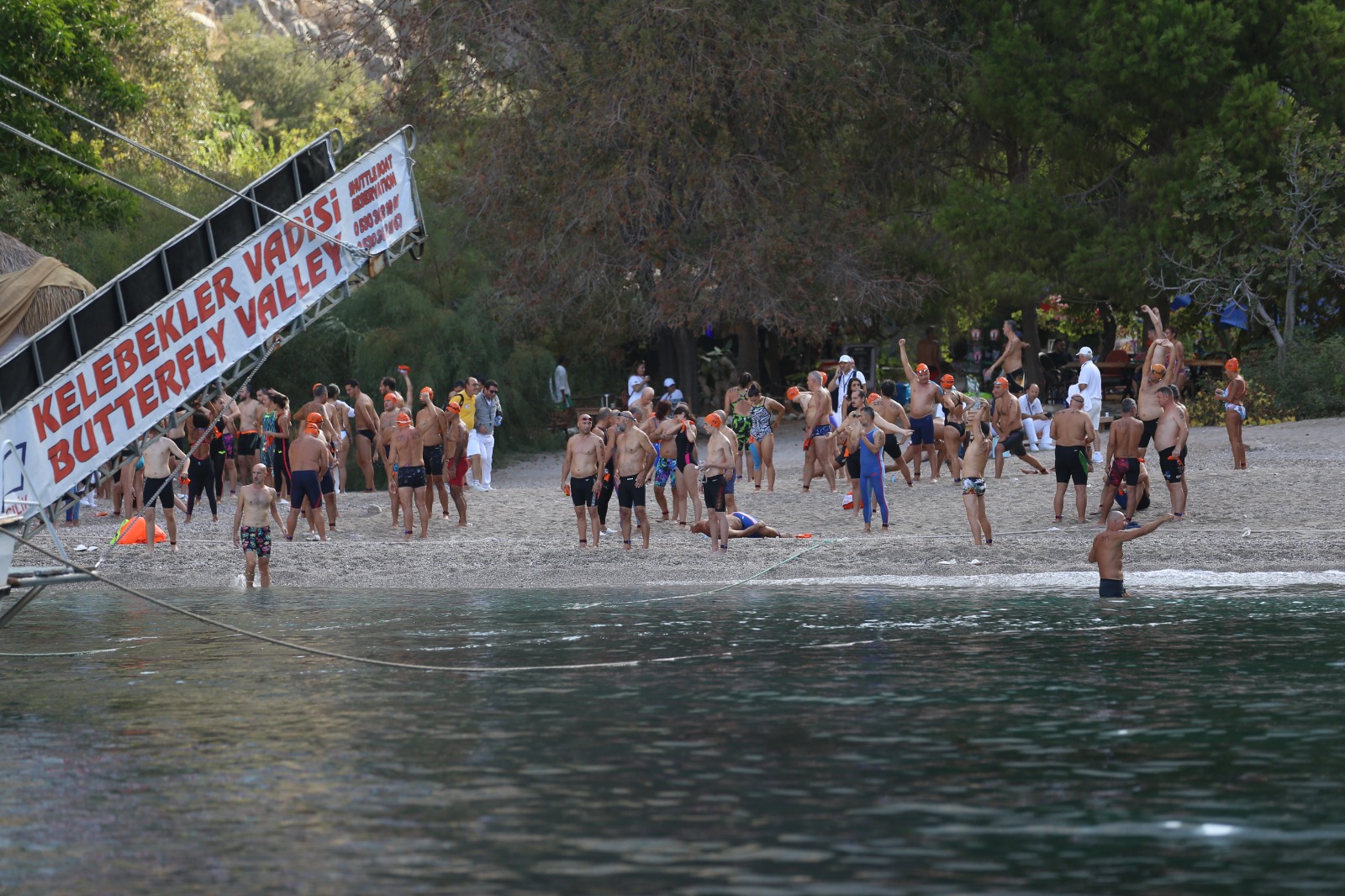 Fethiye’de Açık Su Yüzme Yarışı Büyük İlgi Gördü (2)