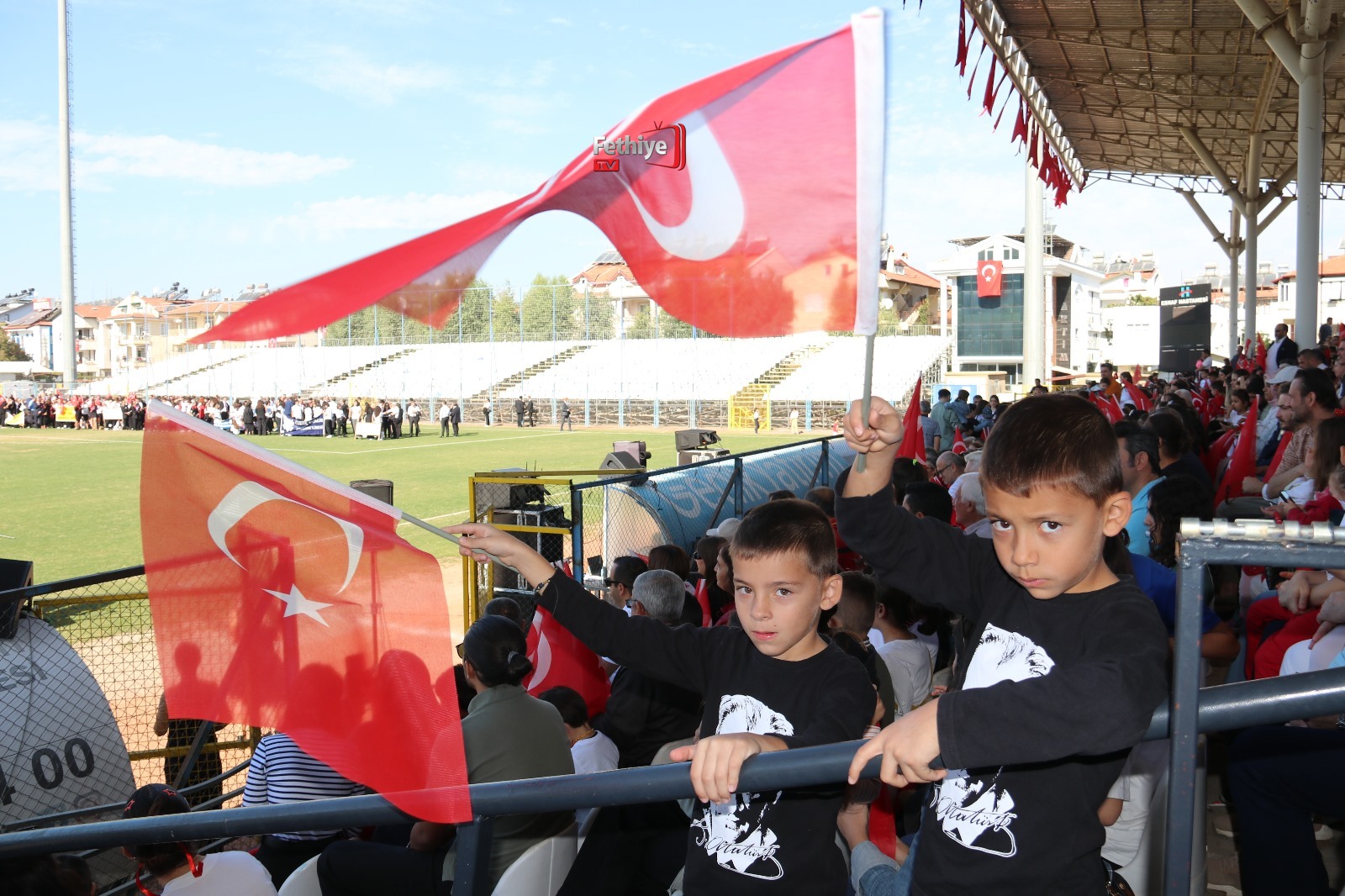 Fethiye’de Cumhuriyet Bayramı Töreni Coşkulu Geçti (12)