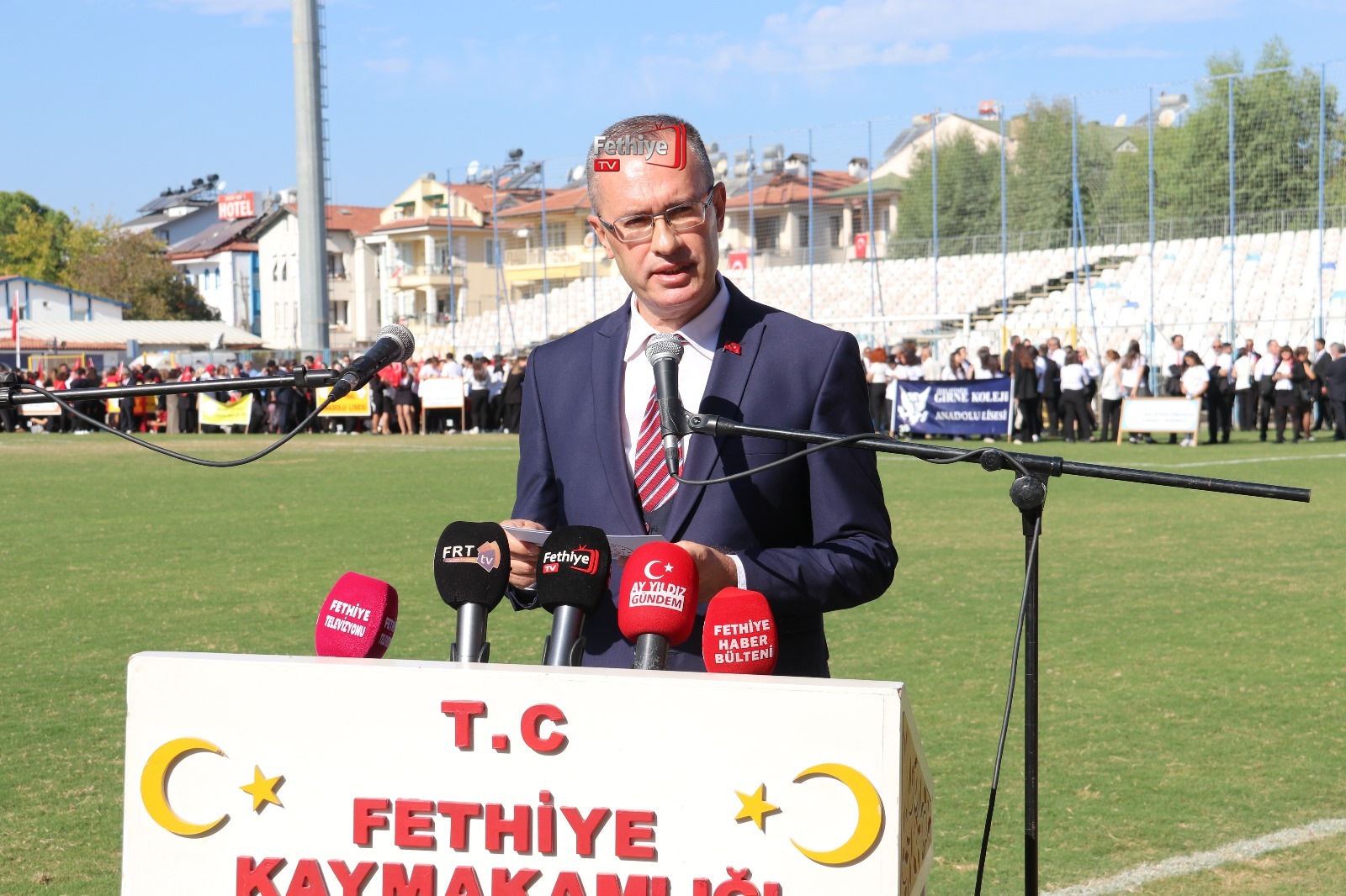 Fethiye’de Cumhuriyet Bayramı Töreni Coşkulu Geçti (6)