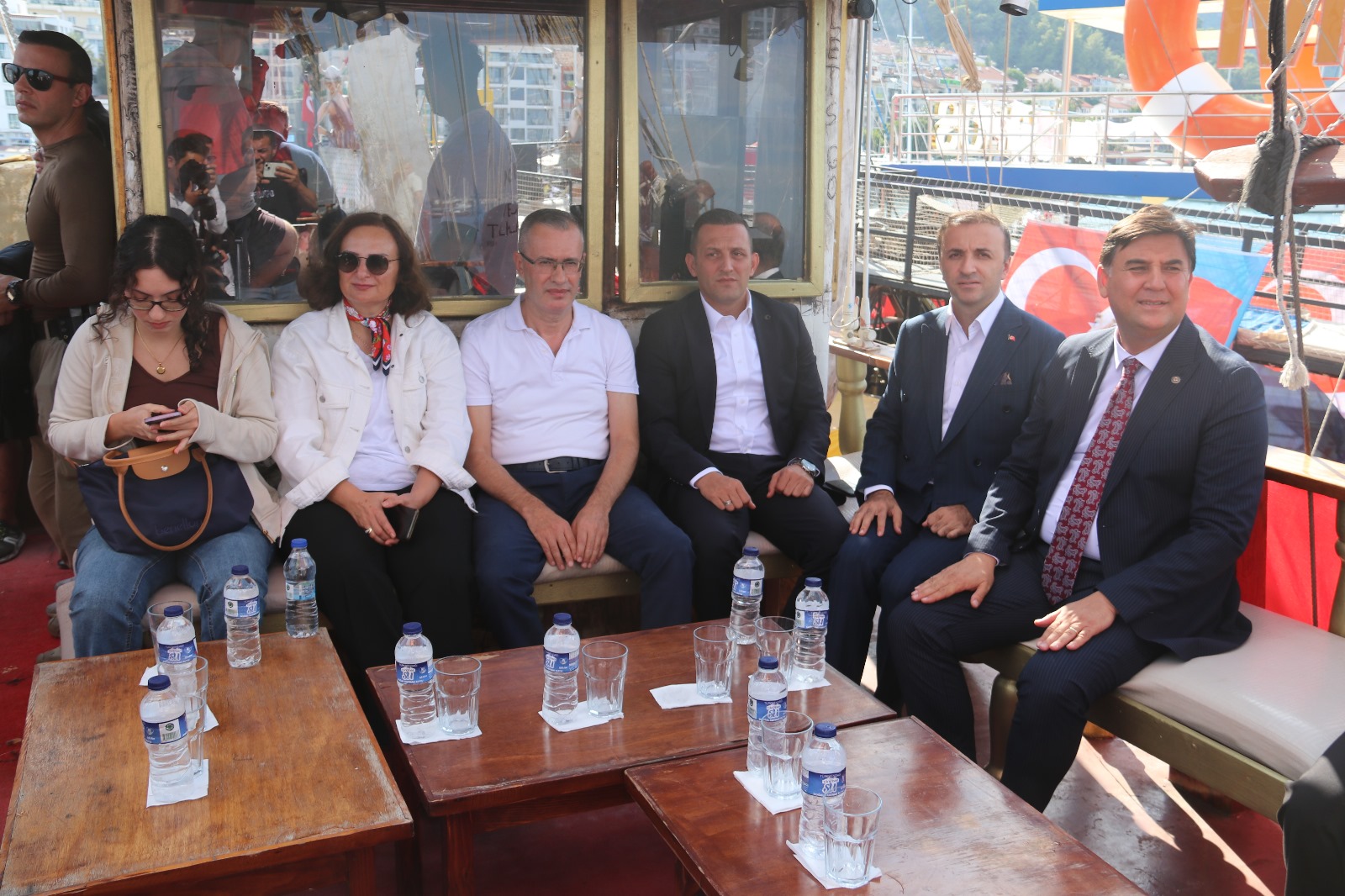 Fethiye’de Cumhuriyet Coşkusu Denizlerde De Yaşandı (1)