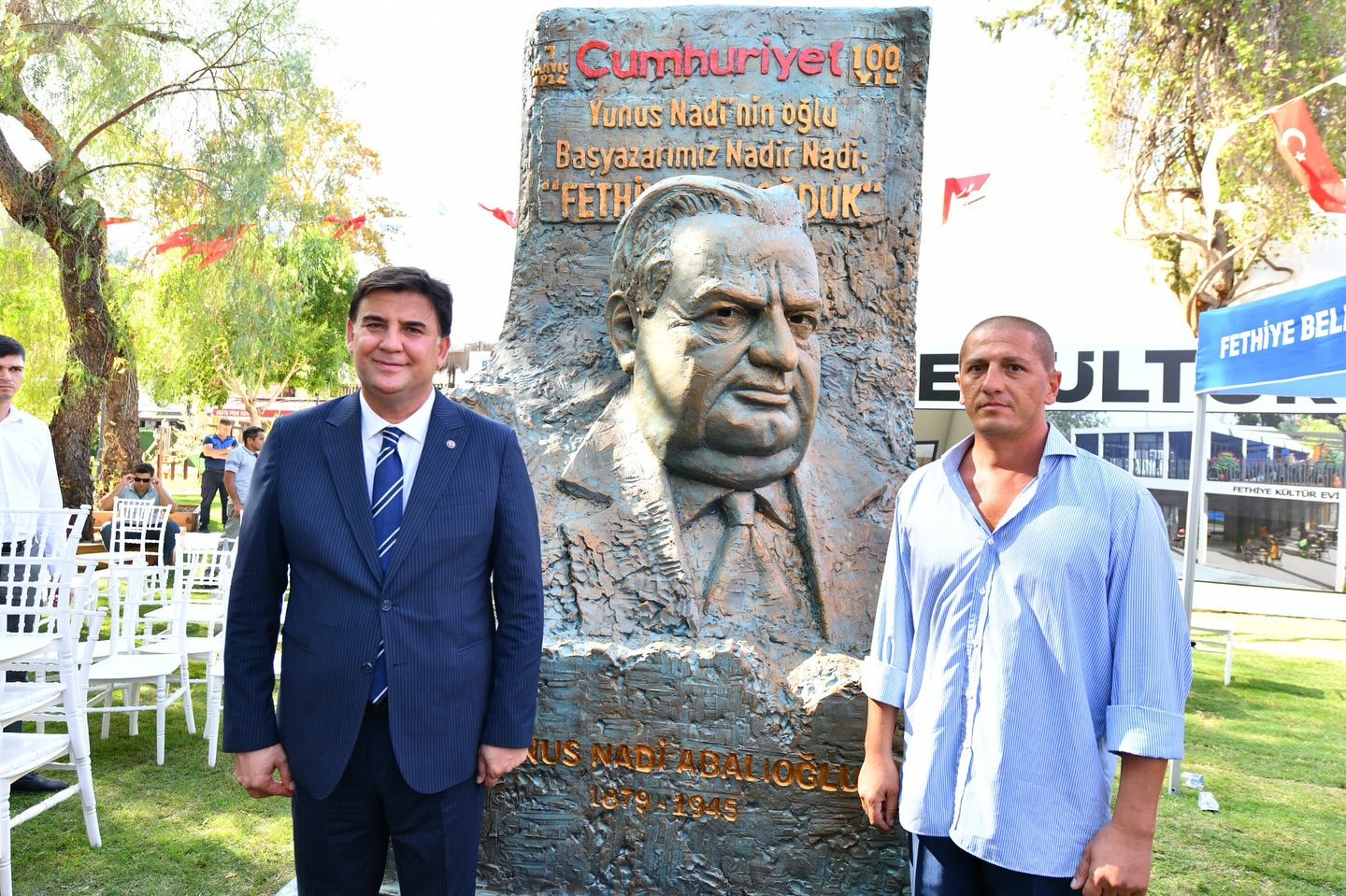 Yunus Nadi Parkı Ve Anıtı Törenle Açıldı (12)