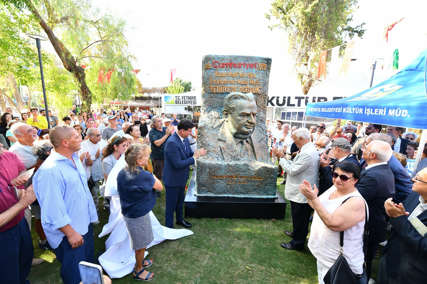 Yunus Nadi Parkı Ve Anıtı Törenle Açıldı (16)