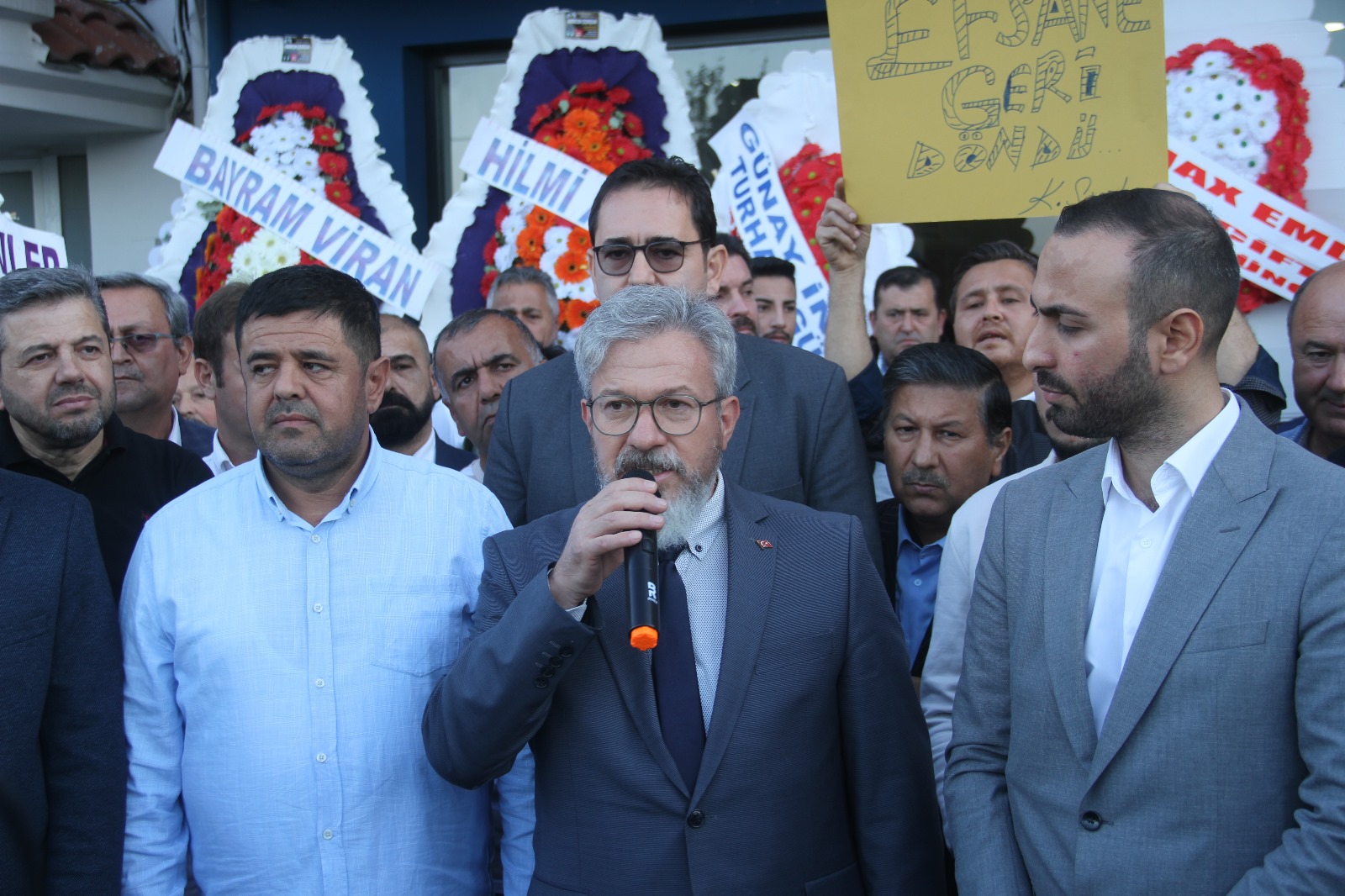 Ak Parti İlçe Başkanlığı Görevini Törenle Devraldı (11)