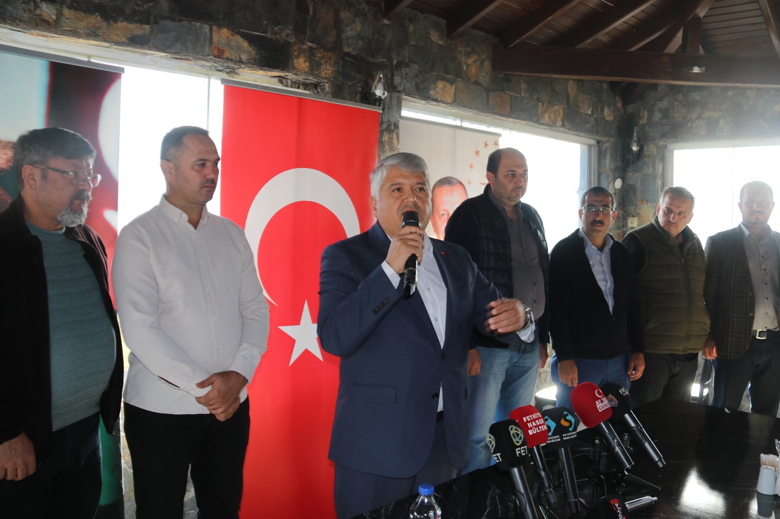 Ak Parti Seydikemer İlçe Başkanlığı Basın Mensuplarıyla Bir Araya Geldi (6)