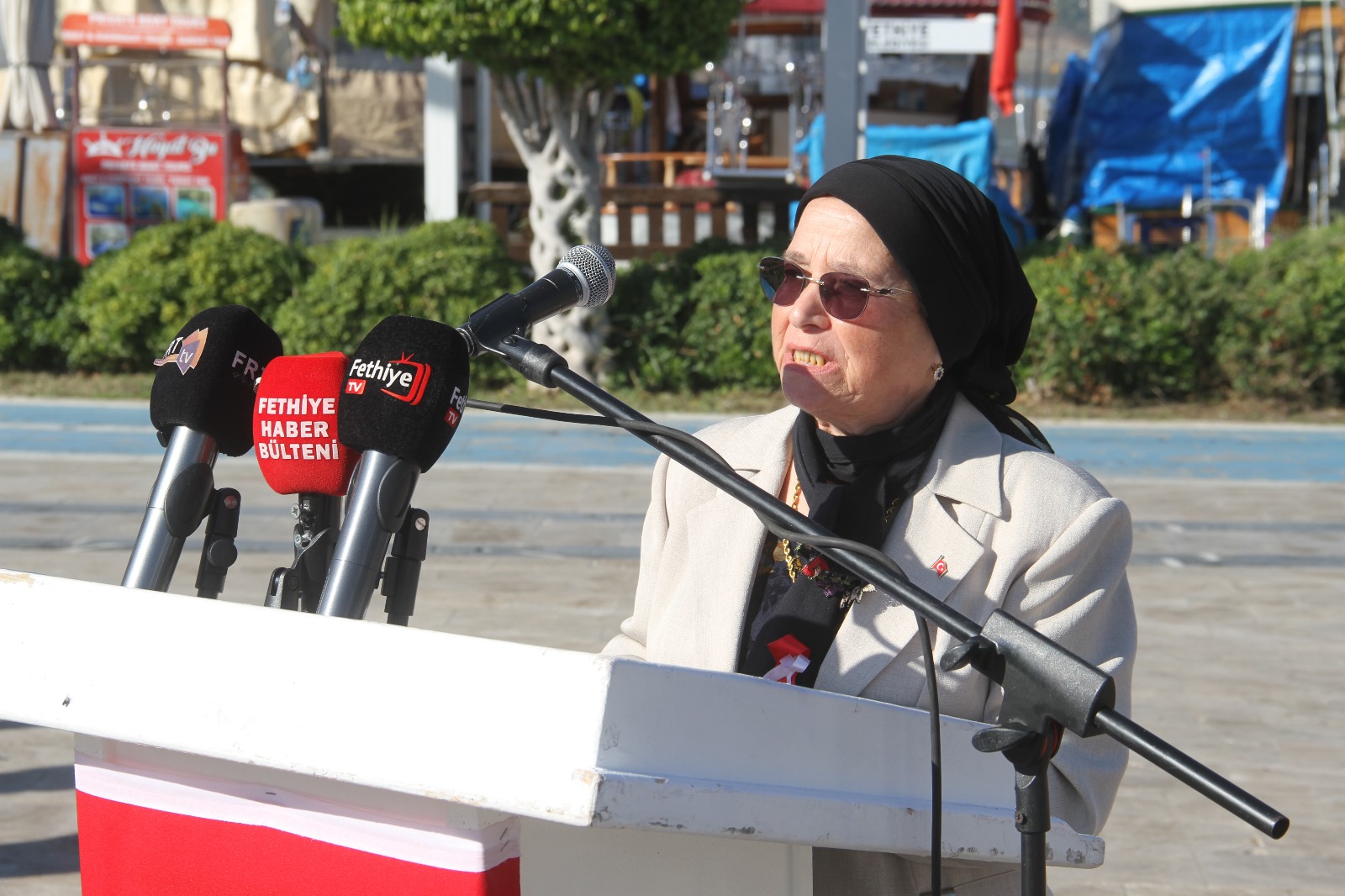 5 Aralık Dünya Kadın Hakları Günü'nde Fethiye'de Tören Düzenlendi (17)