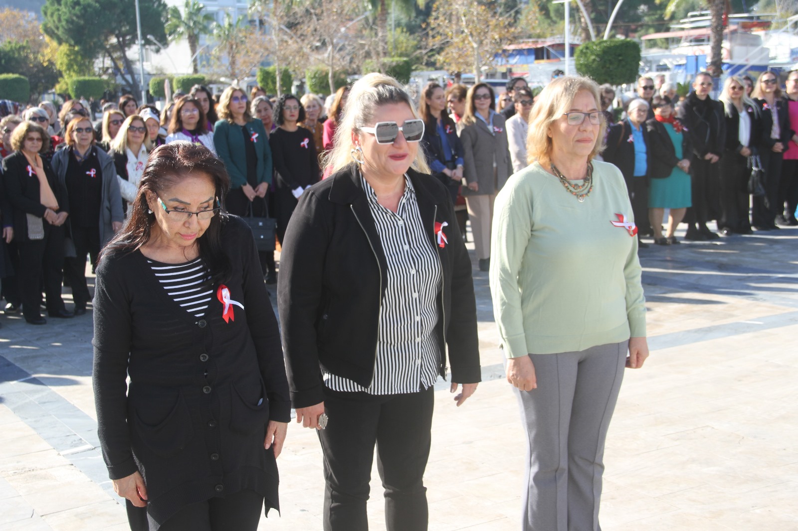 5 Aralık Dünya Kadın Hakları Günü'nde Fethiye'de Tören Düzenlendi (8)