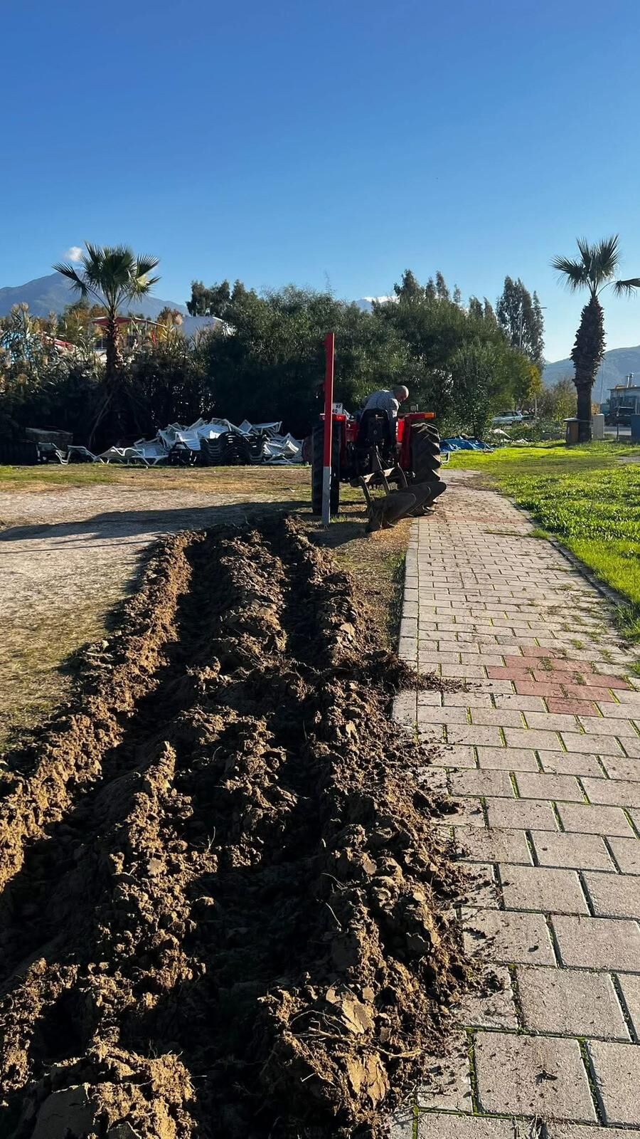 Çalış Plaj Sporları Tesisi'nde Yenileme Ve Bakım Çalışmaları Başladı (3)