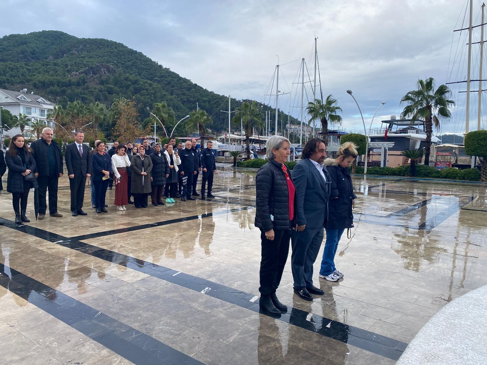 Fethiye'de Dünya Engelliler Günü Çelenk Sunma Töreni Düzenlendi (3)